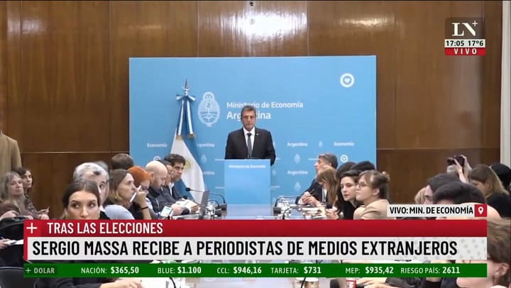 Massa Habló Ante Periodistas Extranjeros Le Agradezco A China La Ampliación Del Swap