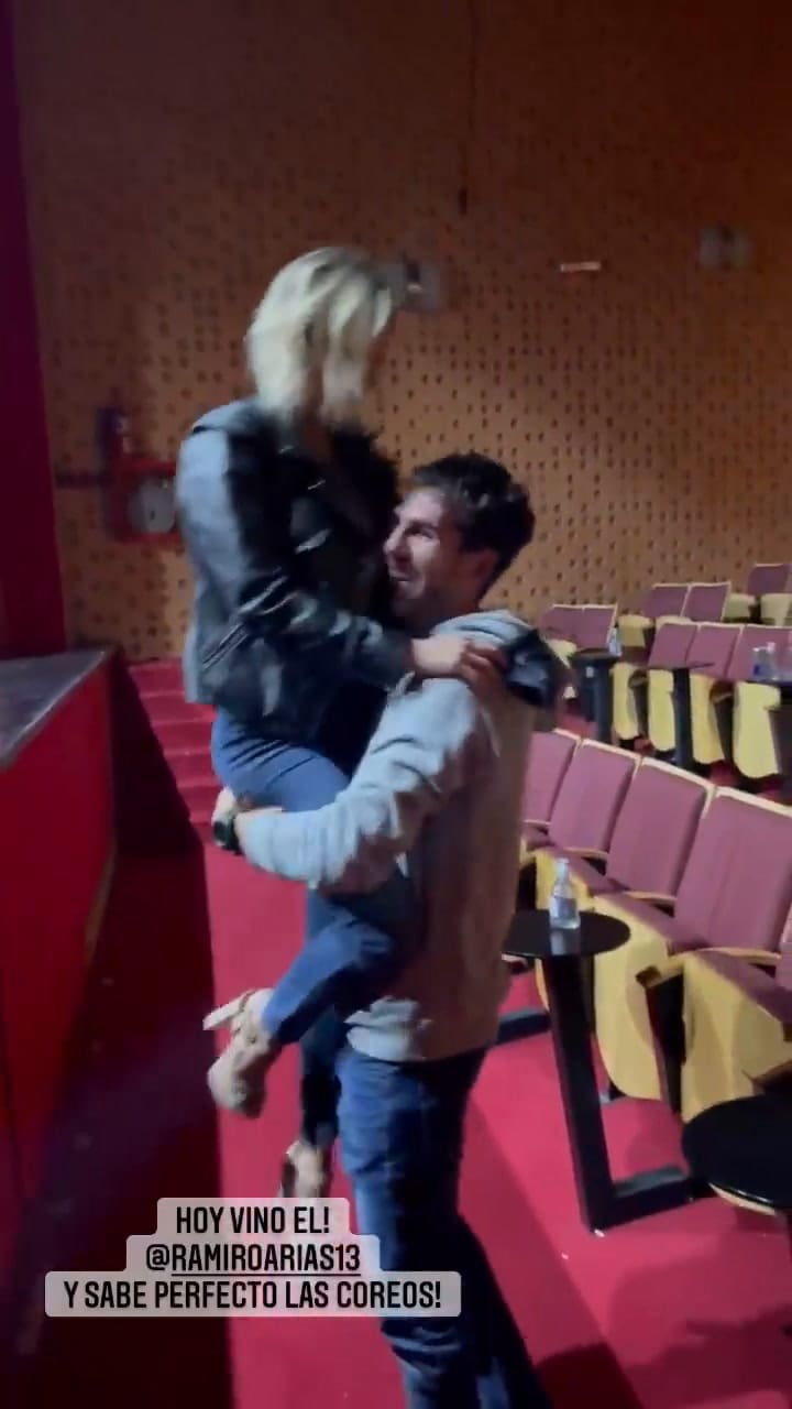 Noelia Marzol se tira a los brazos de Ramiro Arias