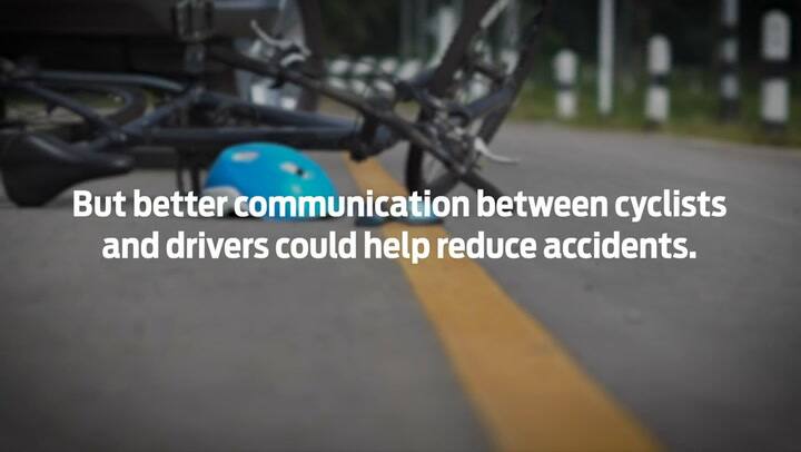 Con emojis: así es la campera de Ford que muestra el estado de ánimo de los ciclistas - Fuente: Yout