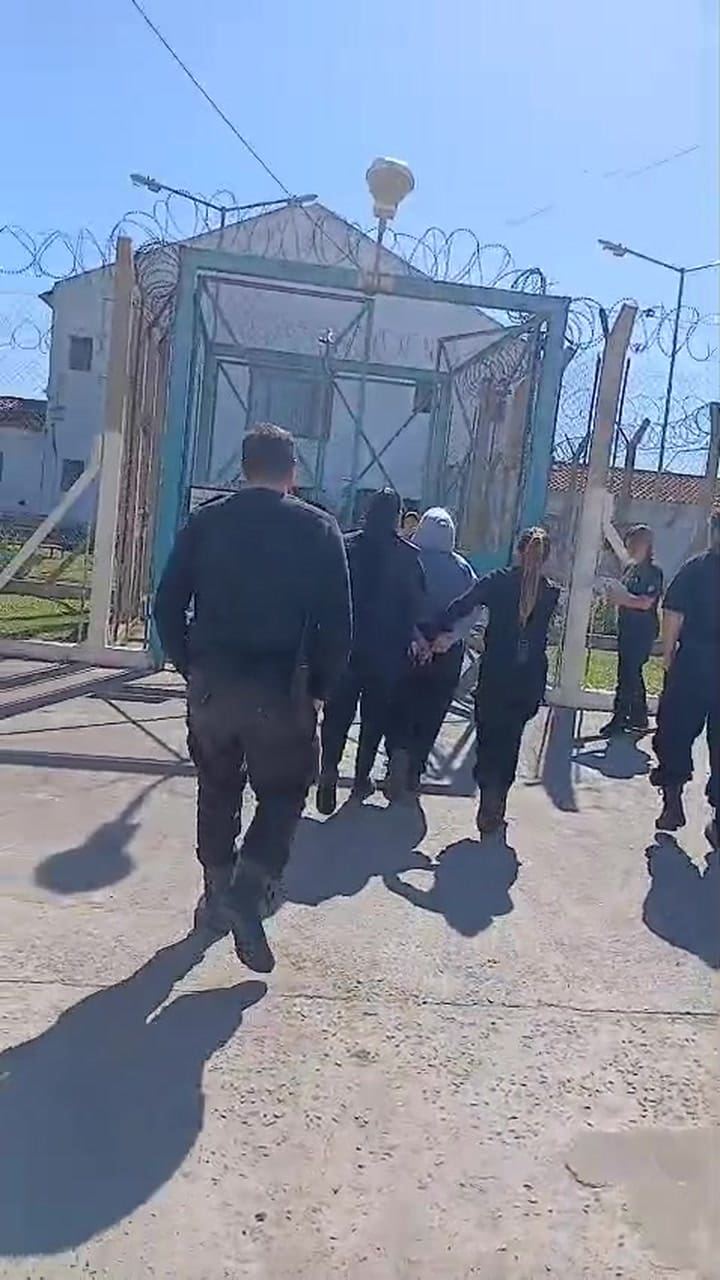 Así llegaba Morena Rial a la cárcel de Magdalena