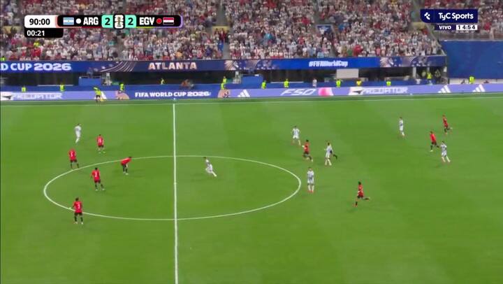 El video del corte clave de Paredes a Egipto
