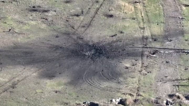 Ucrania destruyó al “meteorito” ruso, un inusual vehículo capaz de pulverizar calles enteras