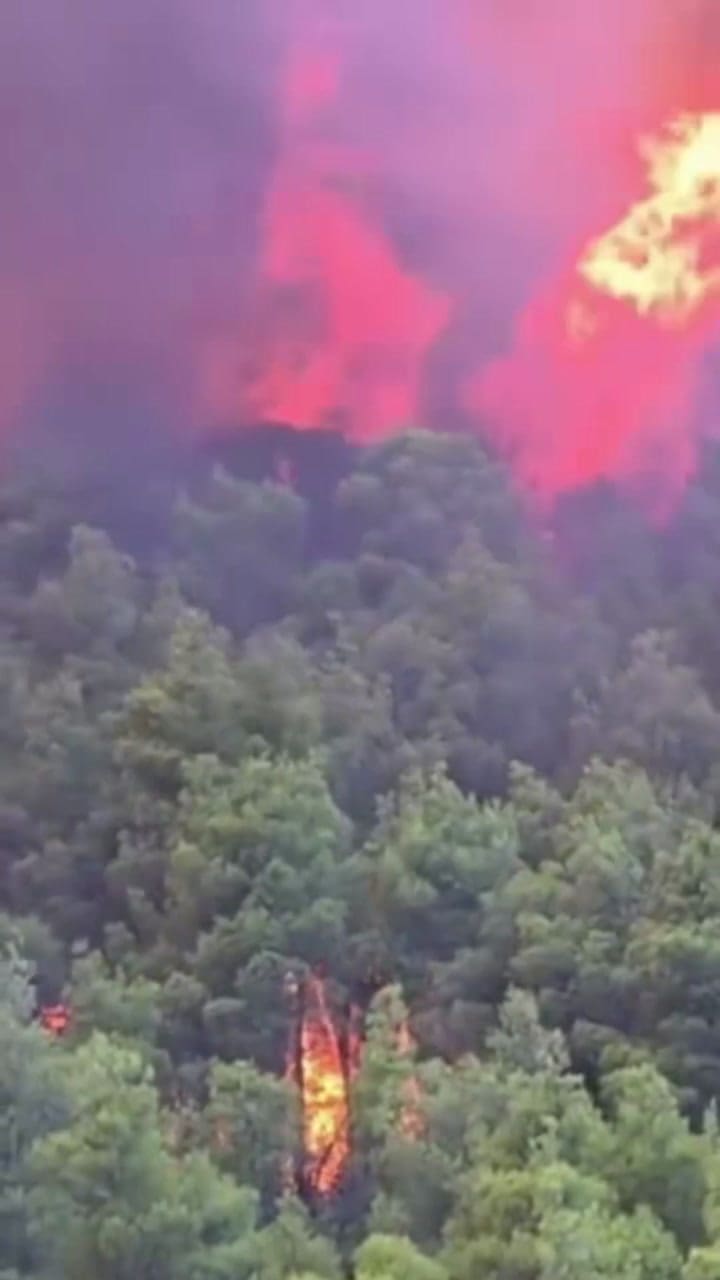 Incendios en cerca de Pathsa