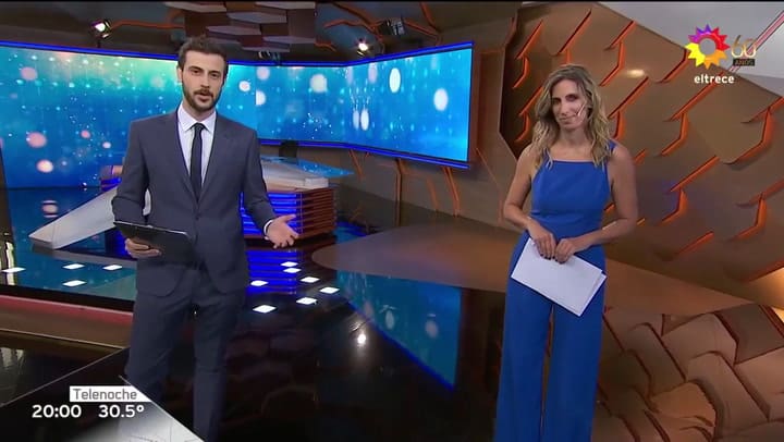 Telenoche: Diego Leuco despidió a María Laura Santillán y anunció nuevos cambios - Fuente: eltrece