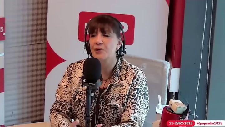 La despedida de la Negra Vernaci de la Pop Radio