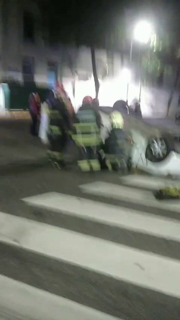 Choque Las Heras y Bustamante