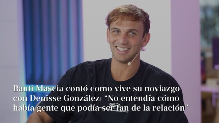 El ganador de Gran Hermano. Bauti Mascia contó como vive su noviazgo con Denisse González