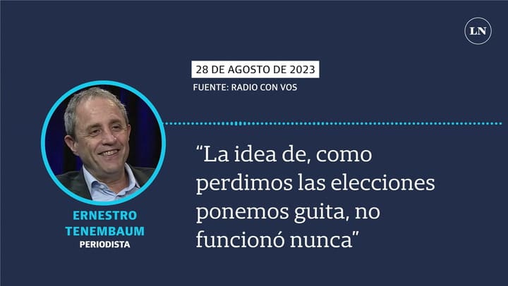 Ernesto Tenembaum en Radio con Vos