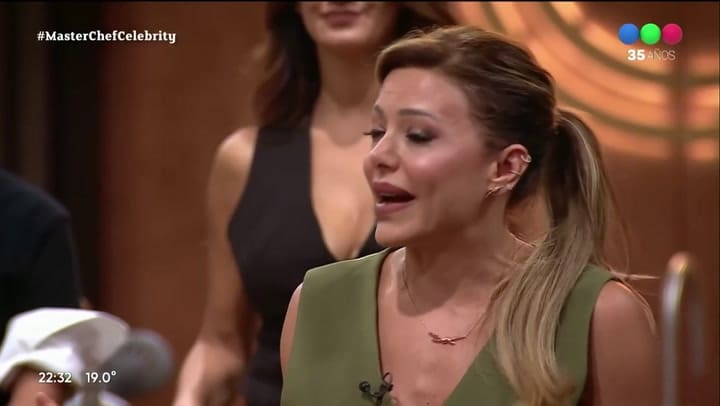 La increíble revelación de Evangelina Anderson en MasterChef que dejó helado a Pablo Lescano