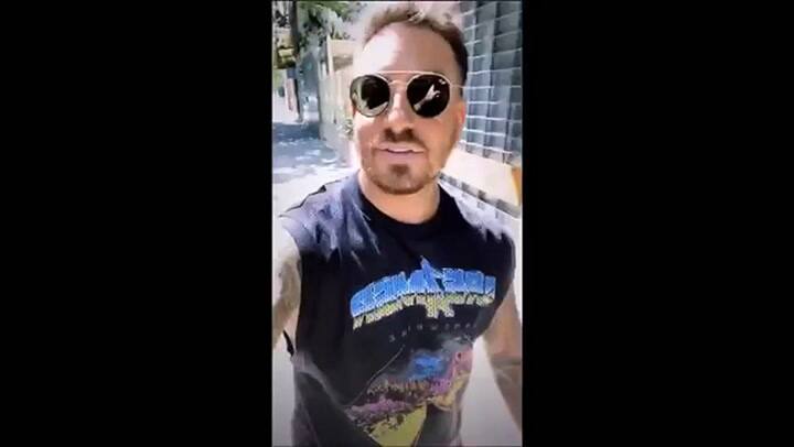 El video que Fede Bal subió a las redes y muestra cómo está hoy su papá Santiago