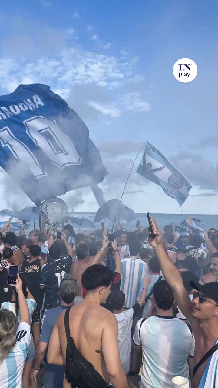 Banderazo argentino en Miami