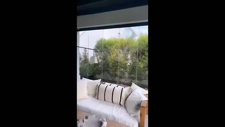 Pampita mostró su hogar