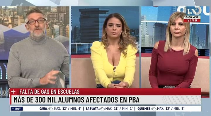 “¿Qué le pasó a Cerruti?”, bNovaresio cargó sobre la vocera sobre su pasado como periodista”.
