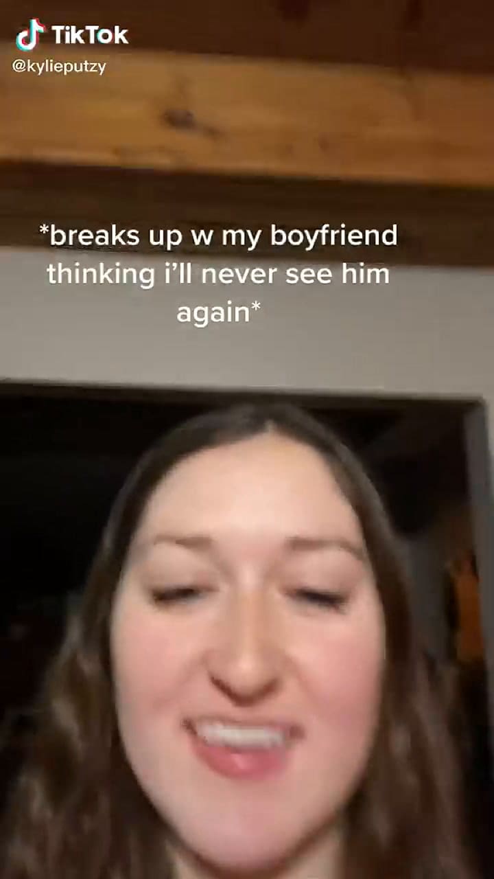 La joven compartió en TikTok la divertida e hilarante historia con su exnovio