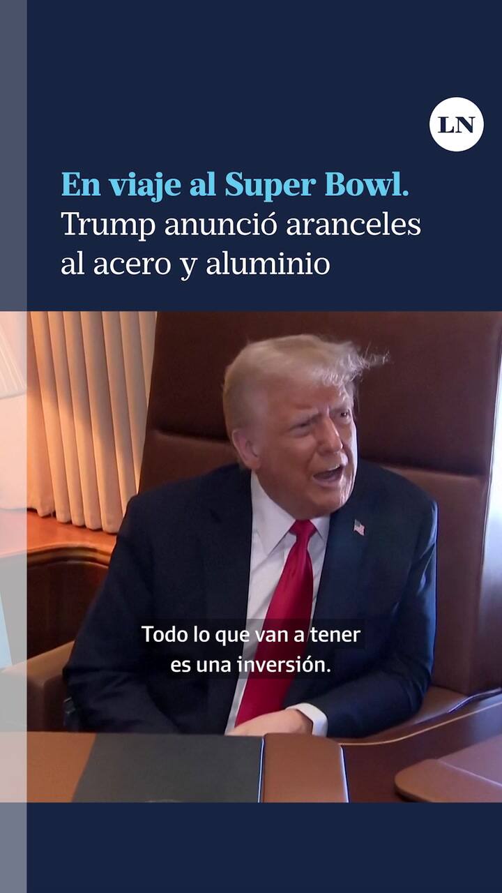 Trump anunció aranceles del 25% al acero y aluminio que pueden tener impacto en empresas argentinas