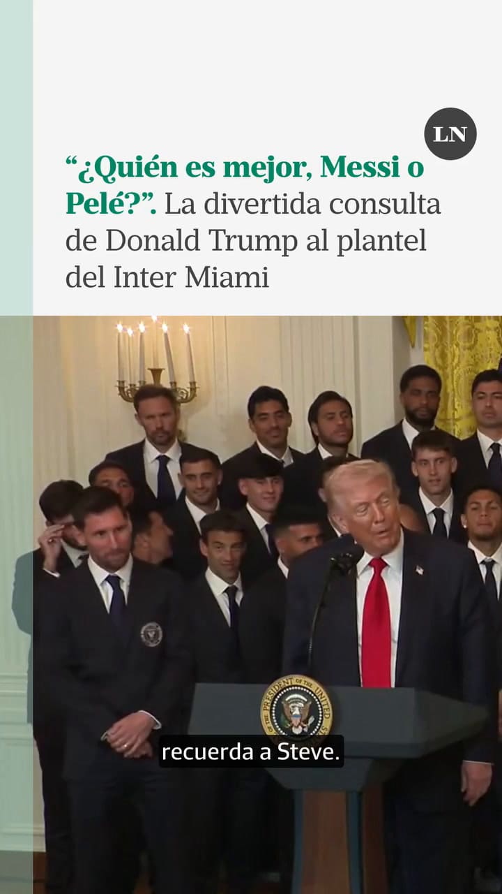 Lionel Messi Se Encontró Por Primera Vez Con El Presidente Norteamericano, Donald Trump, En Una