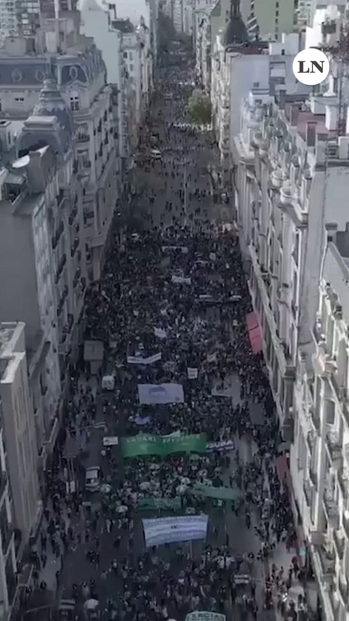 Marcha Universitaria: el resumen de lo que fue un masivo reclamo ante el Congreso
