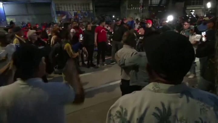 Enfrentamientos En Venezuela