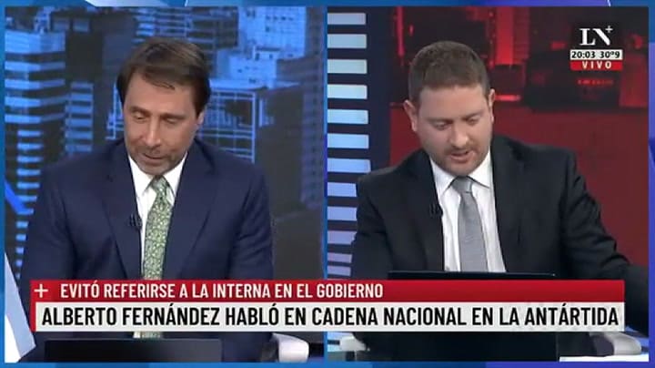 La comparativa que hizo Jony Viale sobre Alberto Fernández