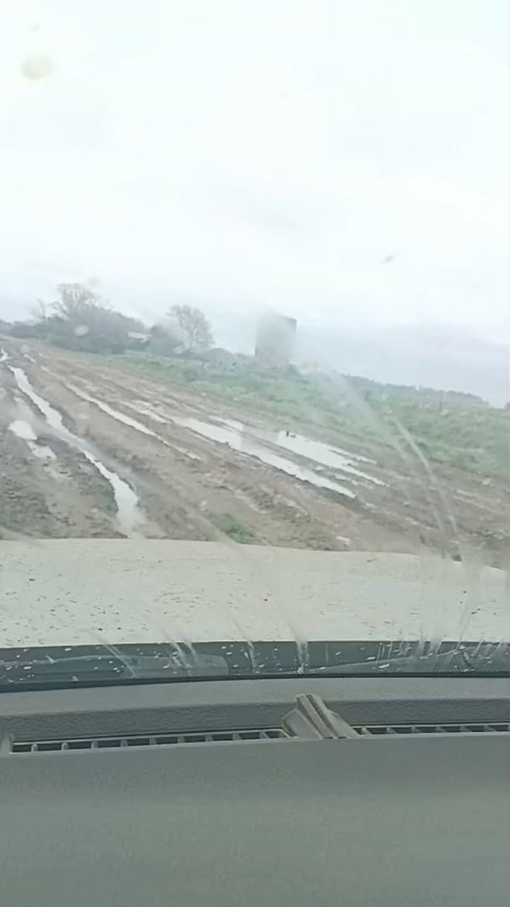 El estado de los caminos rurales en Necochea