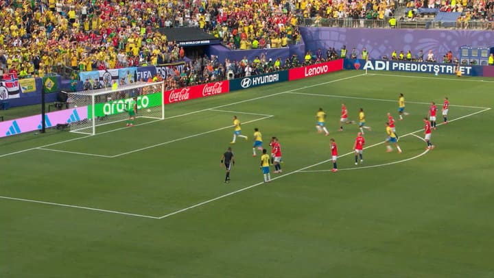 Gol de Brasil vs. Noruega