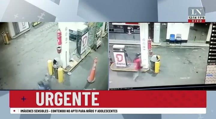 Así empezó la pelea que terminó con el crimen del hombre en una estación de servicio de José C. Paz