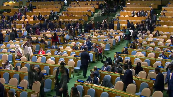 Delegados se retiran de la ONU cuando habla Netanyahu