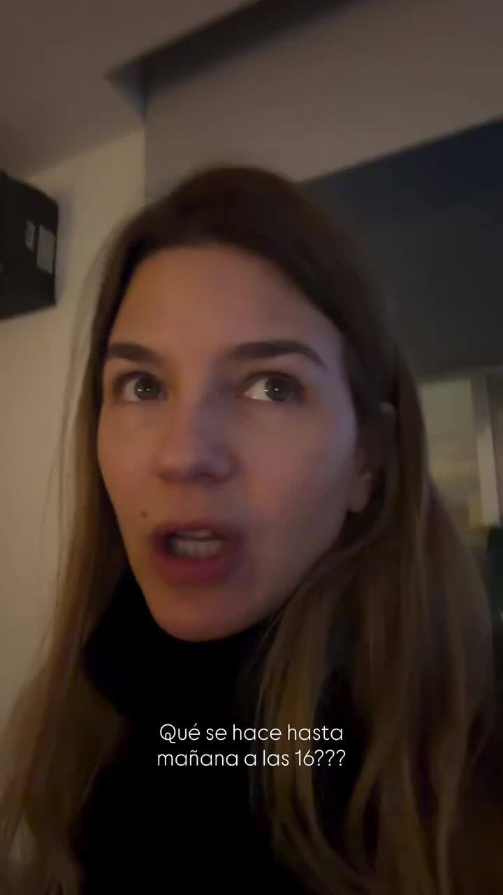 Marcela Kloosterboer mostró cómo vive la previa de Argentina - Inglaterra