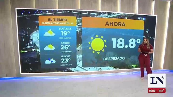 El pronostico del tiempo