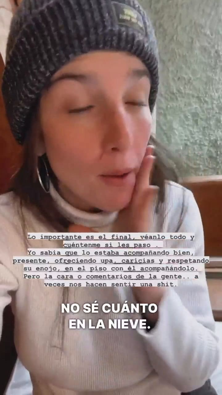 Juana Repetto contó cómo resolvió un capricho de su hijo y reflexionó: 'Hay que juzgar menos'
