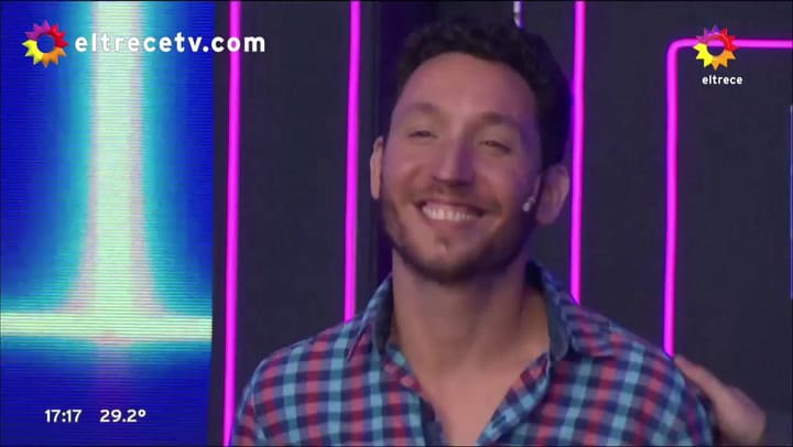Fue a Bienvenidos a bordo como el doble de Pico Mónaco, pero lo confundieron con Mark Zuckerberg