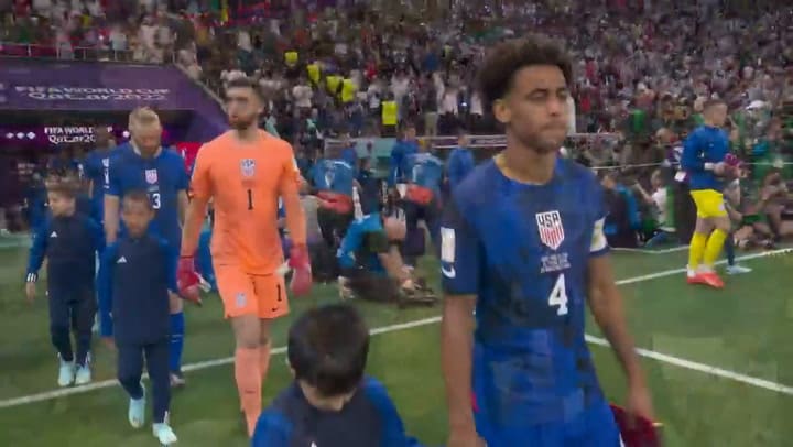 Resumen del partido Inglaterra-Estados Unidos