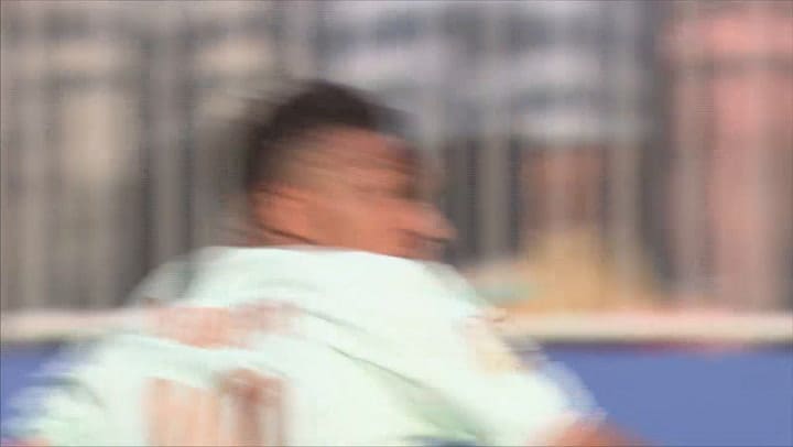 Primer gol de Francia vs Marruecos