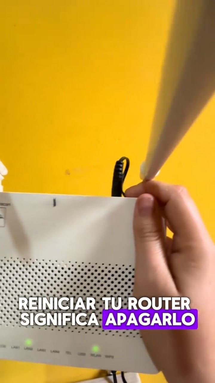 ¿Cómo apagar el router correctamente?