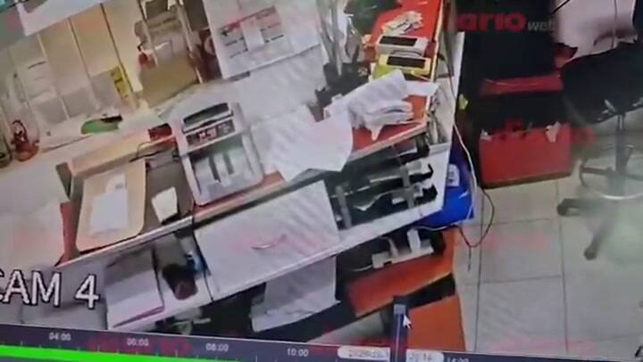 El video del robo por el que acusan a Mariano, el padre de Agostina Páez