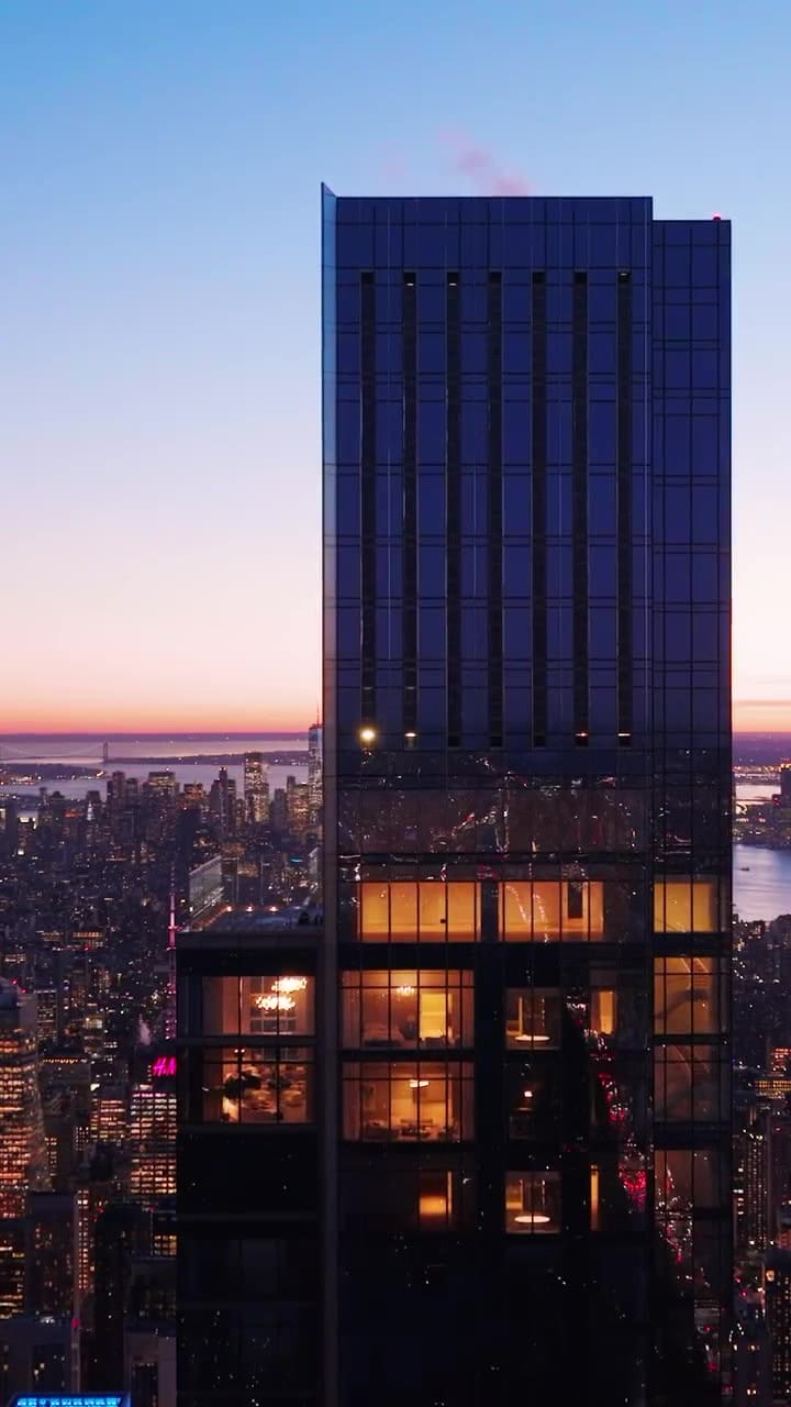 Así es el ático de la Torre Central Park, el tríplex más alto del mundo