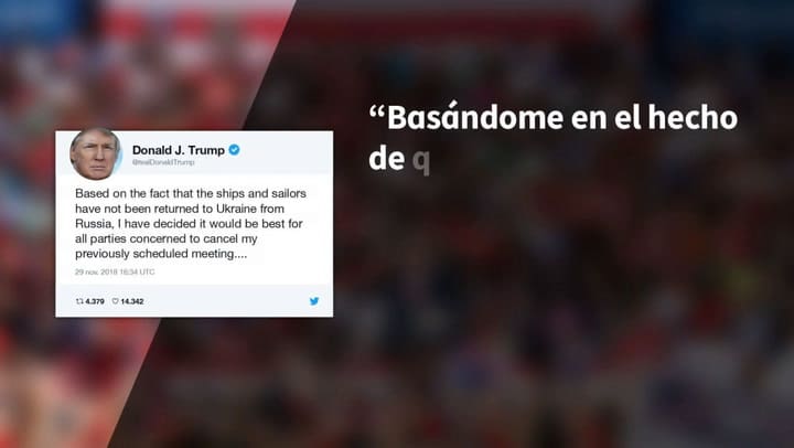 Trump cancela su cita con Putin en el G20 por crisis de Ucrania - Fuente: AFP