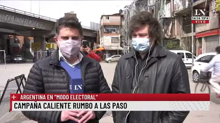 Milei explicó por qué insultó a Horacio Rodríguez Larreta