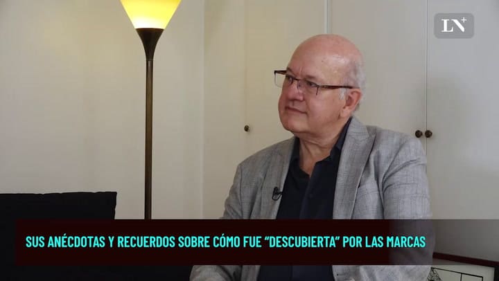 Claudia Sánchez y sus anécdotas y recuerdos sobre cómo fue “descubierta” por las marcas