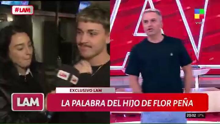 Juan Otero habló del escándalo que protagonizó Flor Peña, su madre