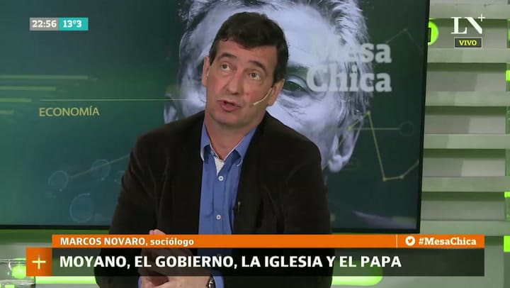 Marcos Novaro: 'Los creyentes no quieren una iglesia politizada'