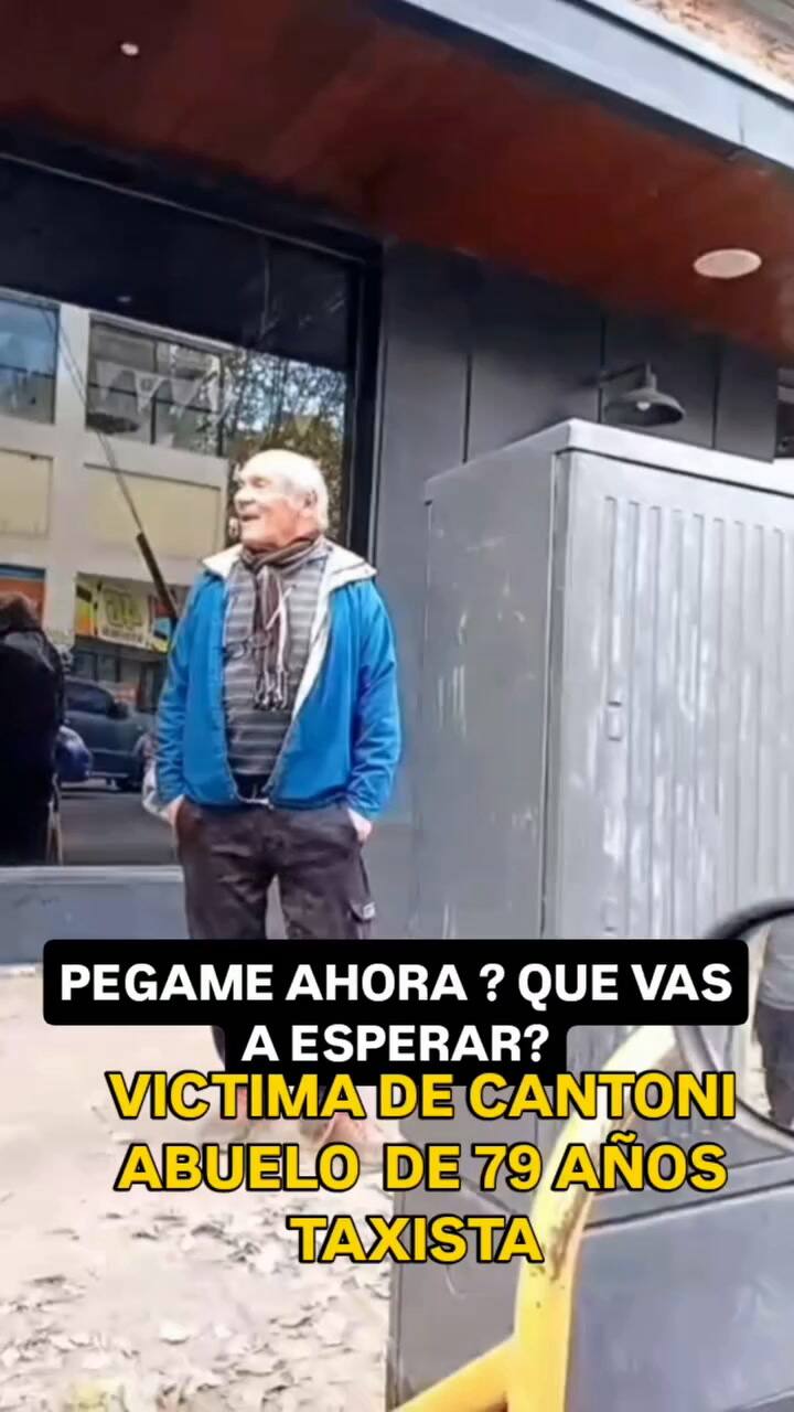 Juan Carlos Berón compartió imágenes de una supuesta agresión de Leandro Cantoni a un colega