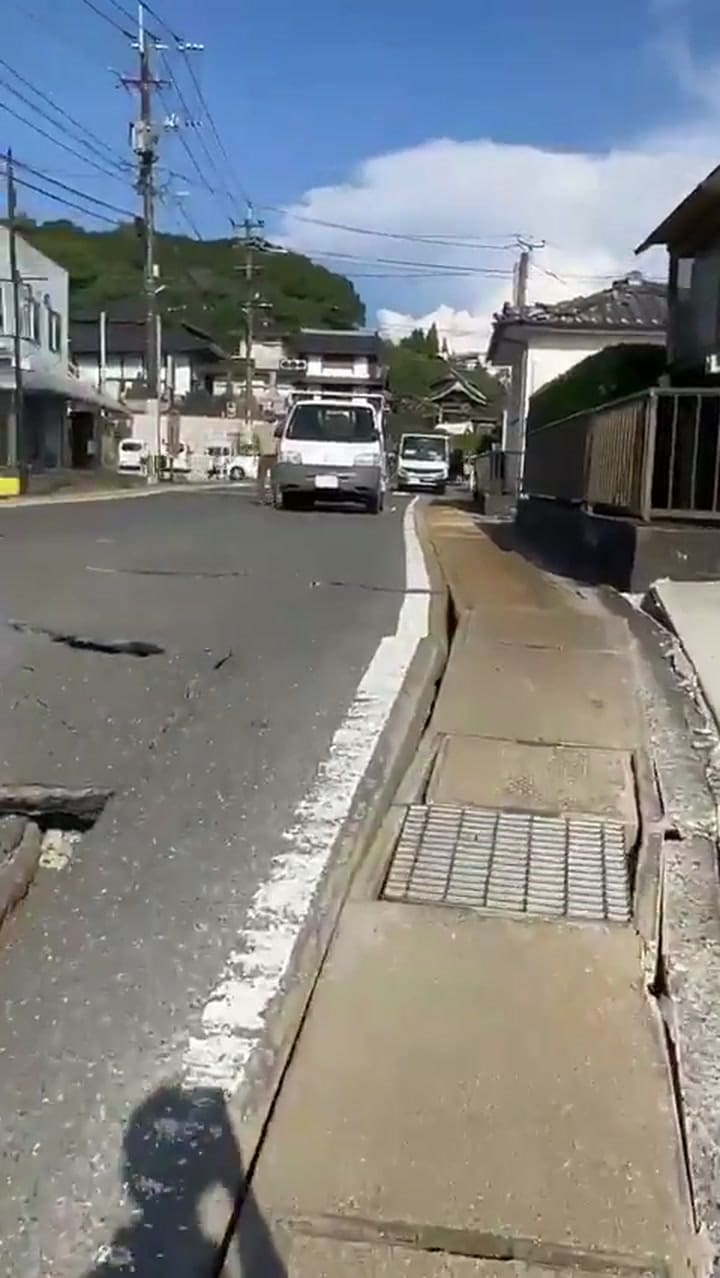 Terremoto en Japón