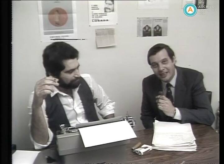 Semanario insólito: Portal acusa a Jorge Asís de ser 'El Caco' 1982 - Fuente: Archivo Histórico RTA