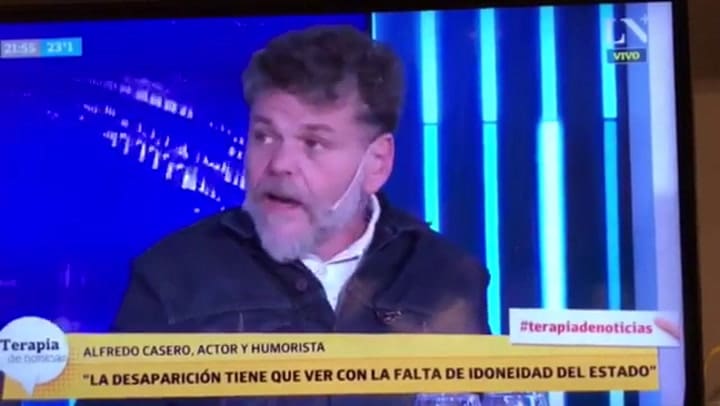 Alfredo Casero explicó qué quiere decir 'queremos flan'en Terapia de Noticias
