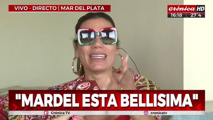 Flor de la V le contestó a Walter Queijeiro - Fuente: Crónica