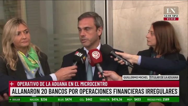 La palabra de Guillermo Michel, titular de la Aduana