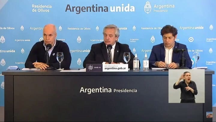 Alberto Fernández sobre la cuarentena: 'Va a durar lo que tenga que durar'