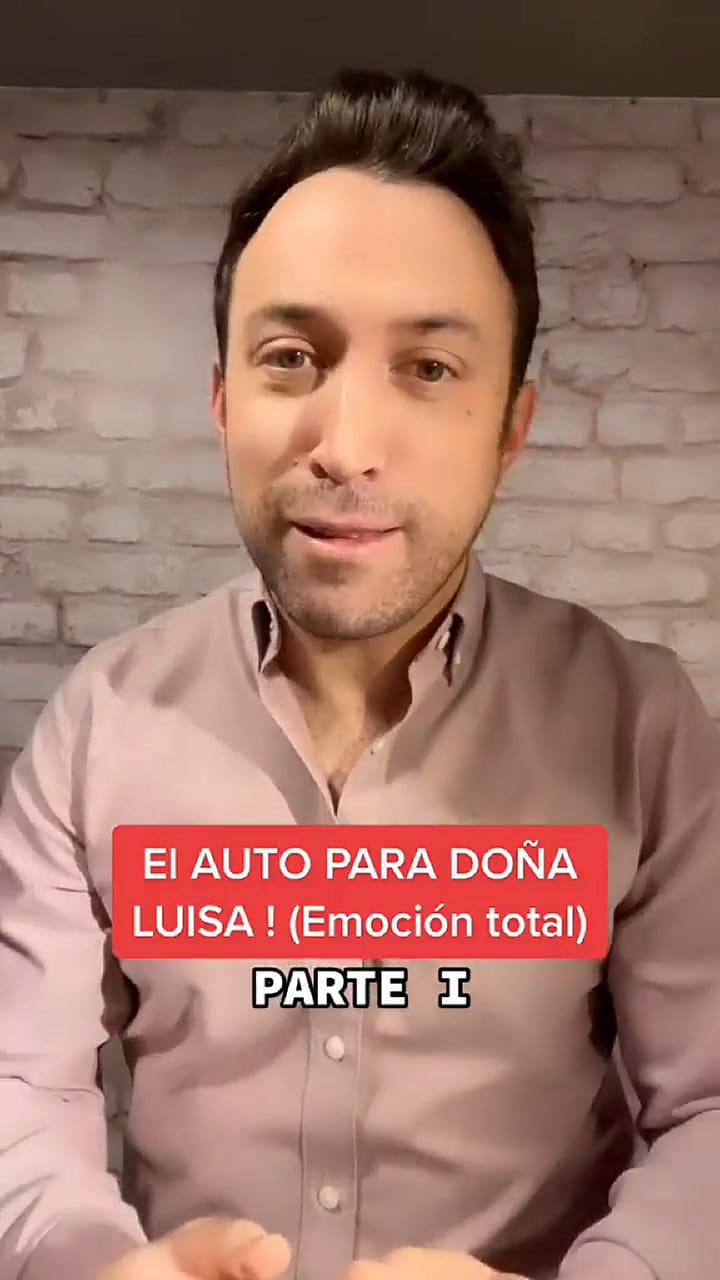 El tiktoker que se volvió viral por regalarle un carro a su empleada doméstica