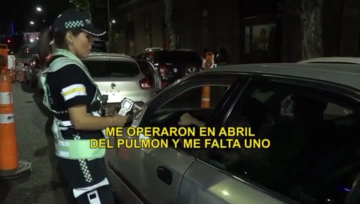 Respuestas insólitas ante el test de alcoholemia